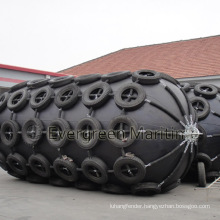 buy pneumatic rubber yokohama type floating fender with chain and tire net